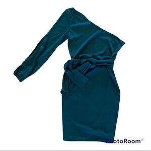 CBR Green One Shoulder Dress XL